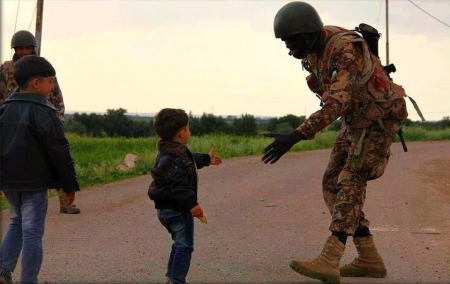 حرس الحدود تستقبل 121 لاجئا سوريا