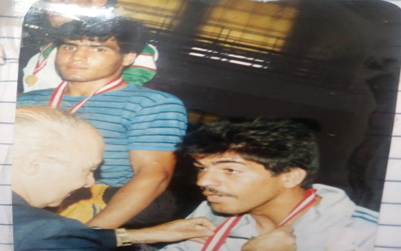 الملاكم الاردني وبطل العرب quotرضوان يوسفquot