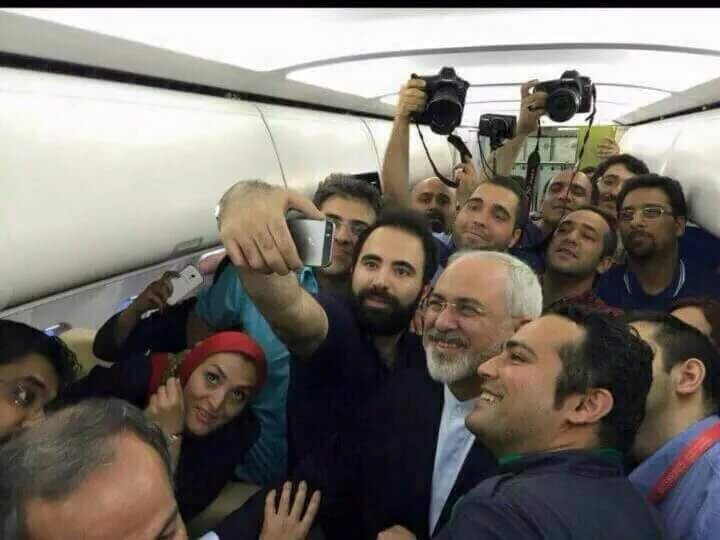 بالصورة.. سيلفي الاتفاق النووي