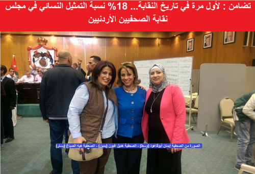 18% نسبة التمثيل النسائي في مجلس