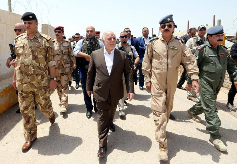 رئيس الوزراء العراقي يعلن انتهاء الحرب