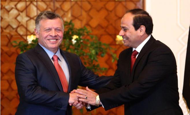 الملك يصل إلى القاهرة