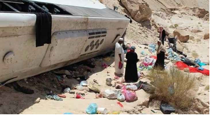 الملقي يعزي بضحايا حادث المعتمرين ويطلب