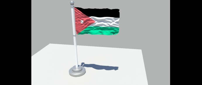 وزير الهجرة الكندي يرفع علم الأردن