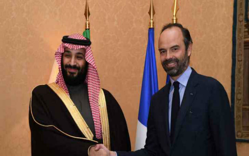 فرنسا والسعودية توقعان اتفاقات باكثر من