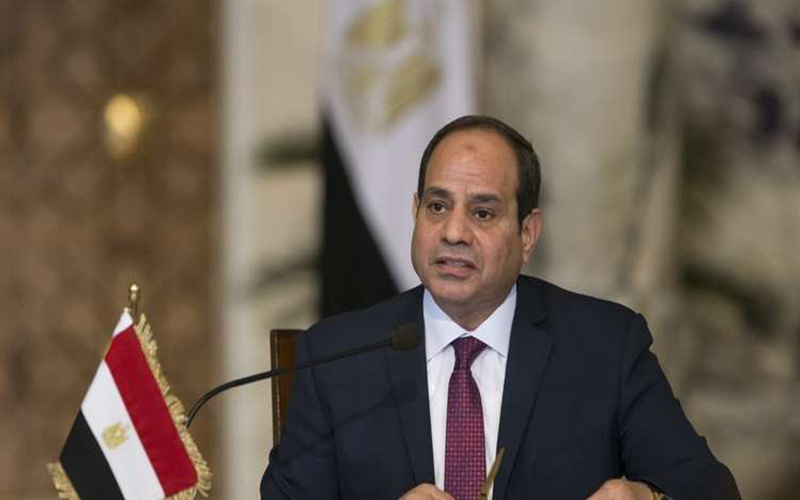السيسي يثمن جهود ملك السعودية لدعم