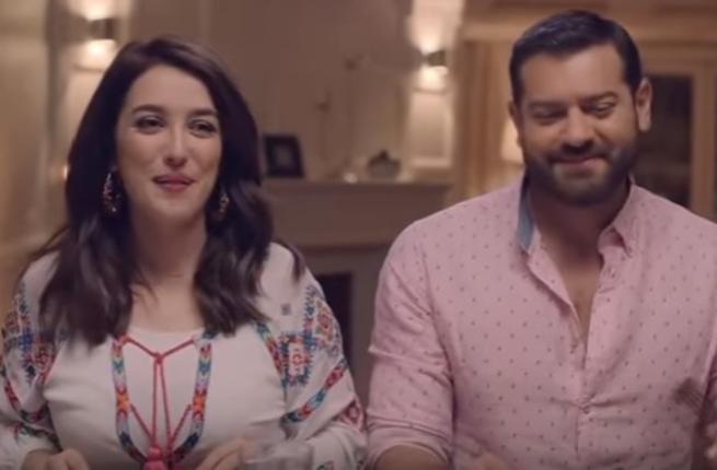 اعلان فودافون.. كندة علوش تطبخ وعمرو