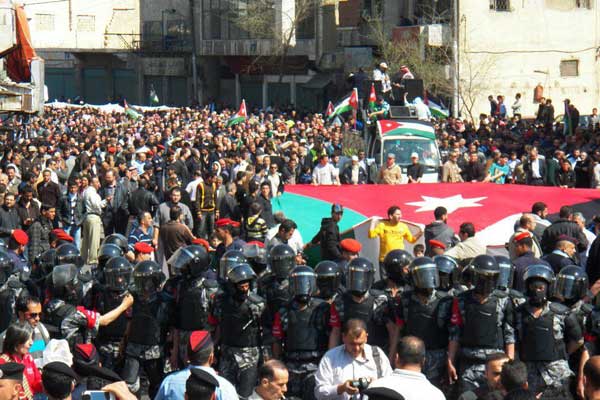مسيرة وسط البلد : quotالكرك لينا