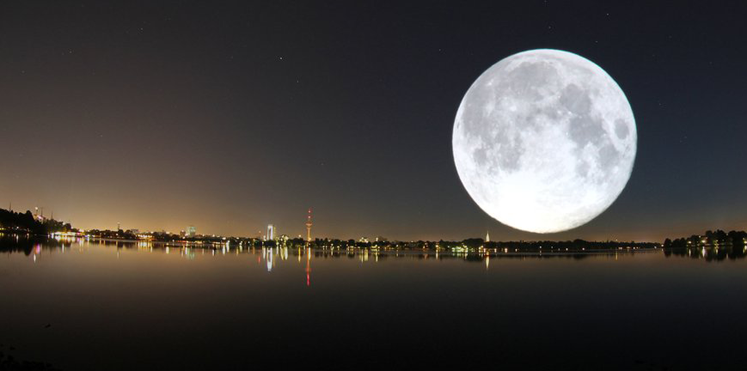 (القمر العملاق) يزور الأرض الليلة