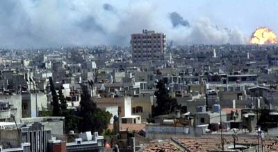 ضحايا وجرحى ودمار بقصف مخيم درعا