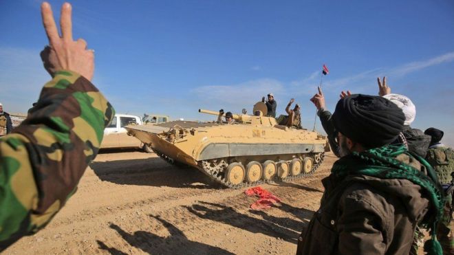 القوات العراقية تستعيد السيطرة على طريق