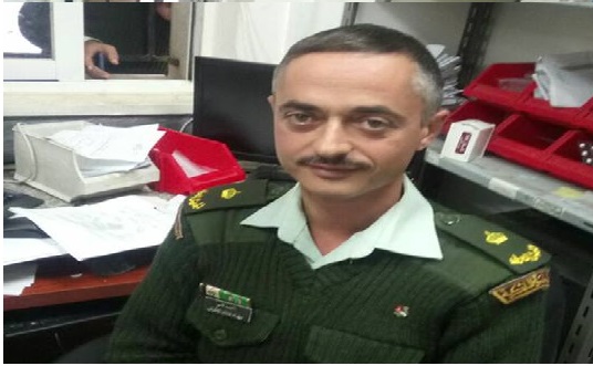 تهنئة من حسن القبيلات وزوجته للرائد