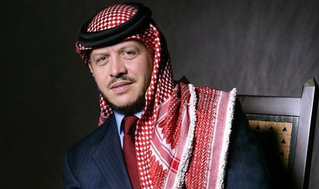 الملك في العقبة