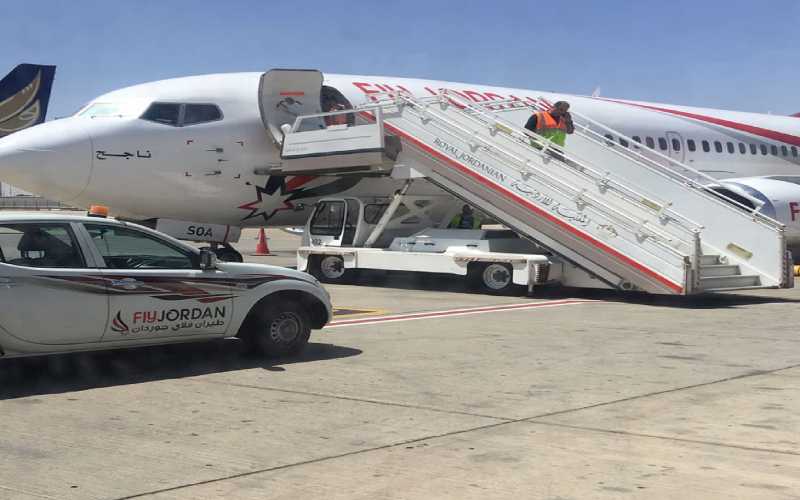 عطل فني يؤجل رحلة quotفلاي جوردانquot