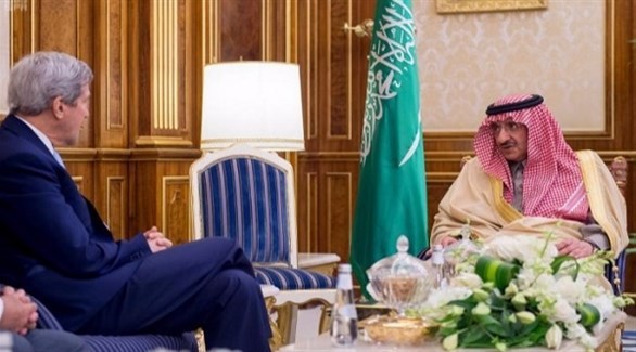 السعودية.. ولي العهد يبحث مع كيري