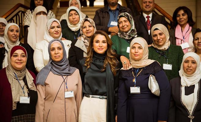 الملكة تشارك باليوم المفتوح لتكريم وبناء