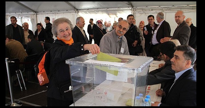 الأتراك بأميركا يشاركون بإنتخابات برلمان بلادهم