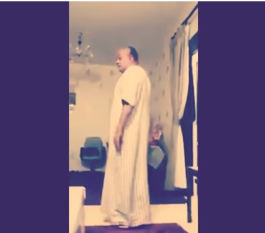 بالفيديو .. كويتي يترك زوجته تواجه
