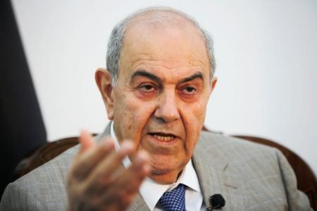 علاوي يتهم قطر بمحاولة تقسيم العراق