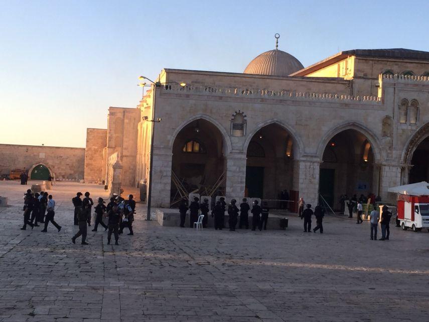 إصابات باقتحام الاحتلال للأقصى والمصلى القبلي