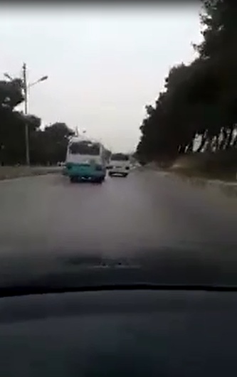 رالي باصات الجامعة الأردنية على طريق