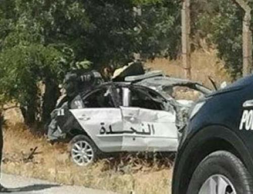 إصابة رجلي أمن بحادث تدهور لدورية