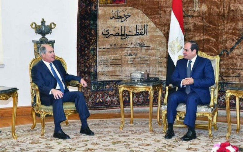 السيسي يبذل جهودا لاقناع الاردن بـquotصفقة