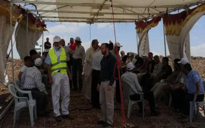 وقفة احتجاجية ضد اتفاقية الغاز الإسرائيلي