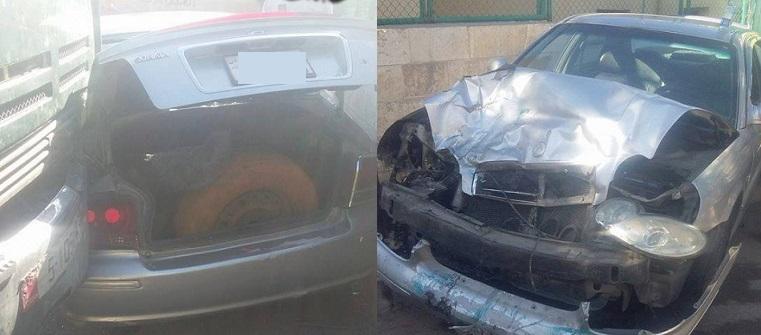 خمسيني اصتدم بمركبتين واكمل طريقه مغمى