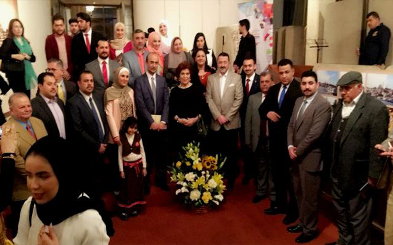 الاميرة وجدان ترعى افتتاح المعرض الثامن