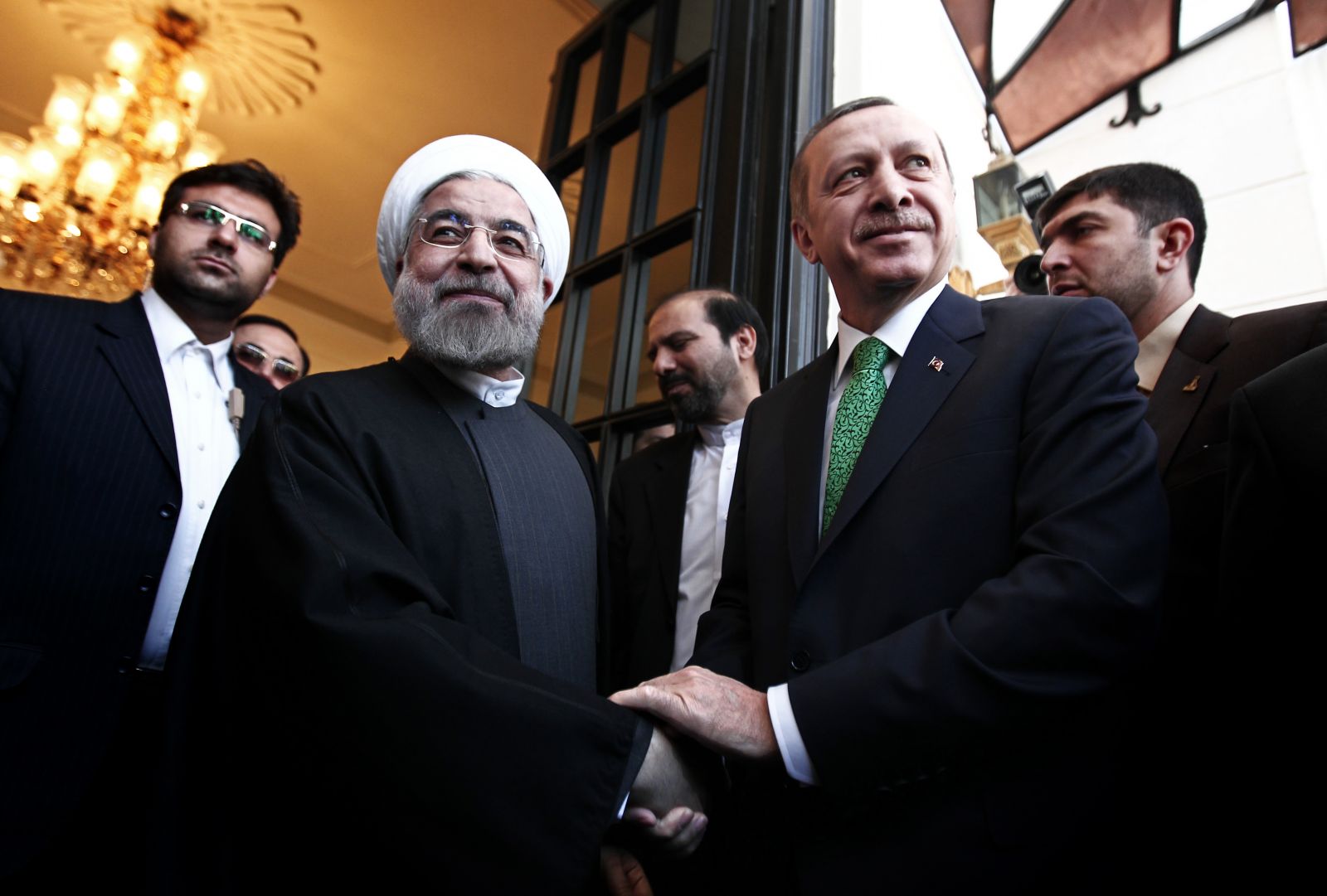 إردوغان يهاتف روحاني ويشدد على مواصلة