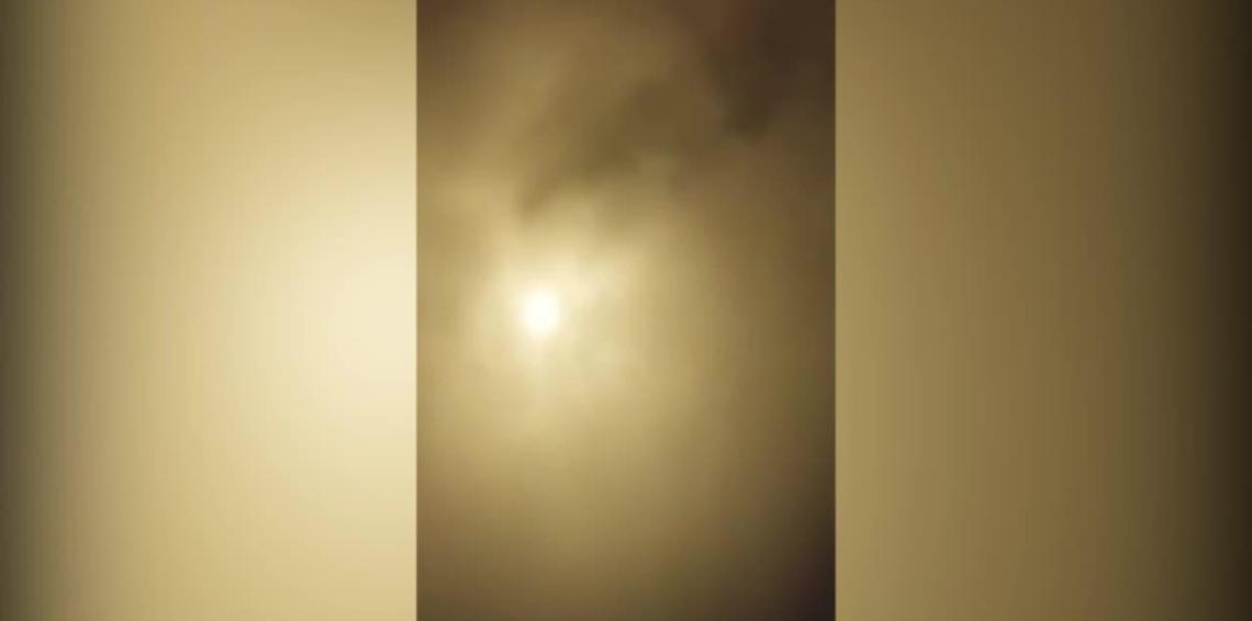 بالفيديو.. ضوء غامض في السماء ظنه