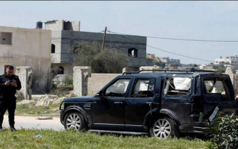 «داخلية غزة» تنشر تفاصيل تفجير موكب