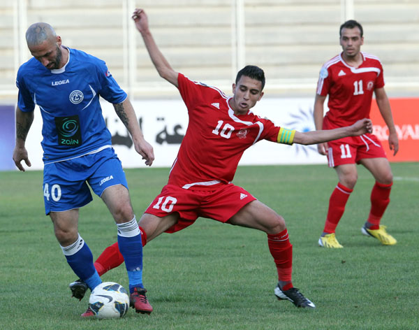 فوز الجزيرة على الرمثا بالكاس