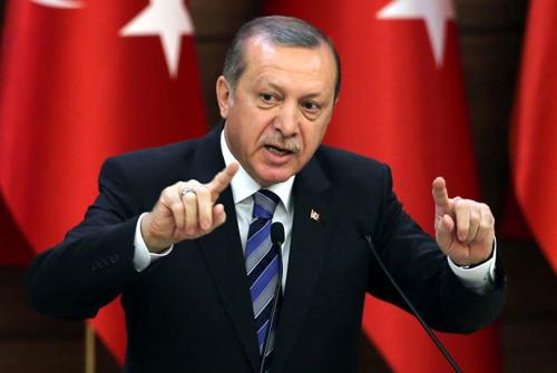 اردوغان: سوريا تقسم قطعة قطعة