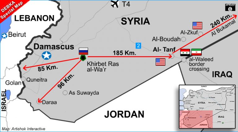 قاعدة عسكرية روسية جديدة لمراقبة الأردن