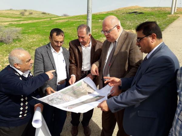 هلسه يتفقد مشاريع في الاغوار الشمالية
