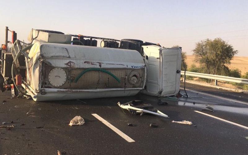 وفاة بتدهور صهريج في العقبة