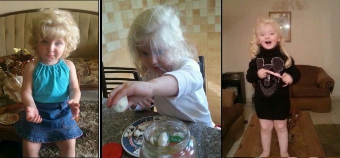 طفلة أردنية تفوز بمسابقة (أجمل طفل