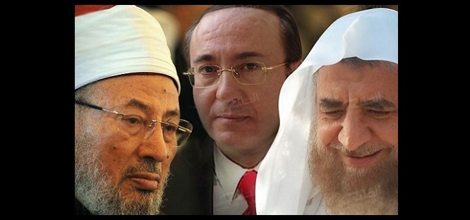 القرضاوي والعرعور والقاسم على قائمة الإعدام
