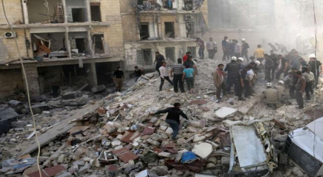 مقتل 14 مدنيا بـعربين السورية ثاني