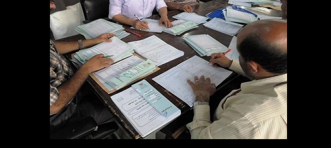 الانتهاء من تصحيح أوراق التوجيهي