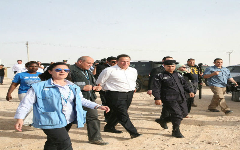 رئيس بنما في الزعتري
