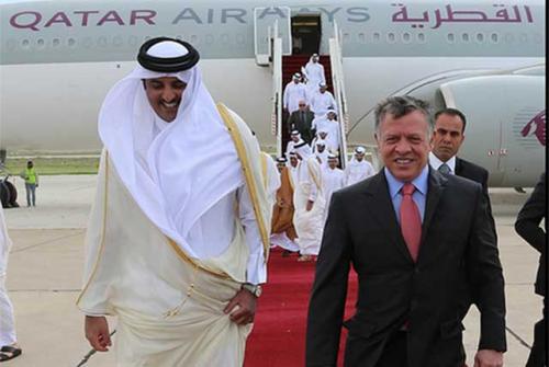 الملك يتلقى اتصالا هاتفيا من أمير