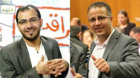 اعتقال المحارمة والزناتي .. حرية الصحافة