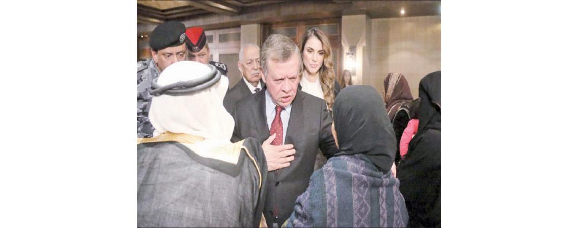 الملك: نعتز ببطولات الشهداء