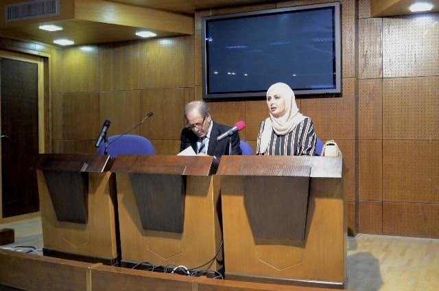 ورشة عمل في quotعمان الاهليةquot للعنبوسي