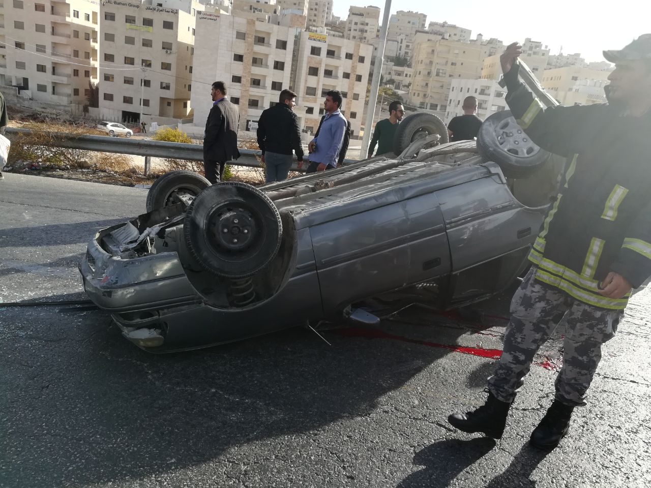 الكرك: وفاة وإصابة بتدهور مركبة في