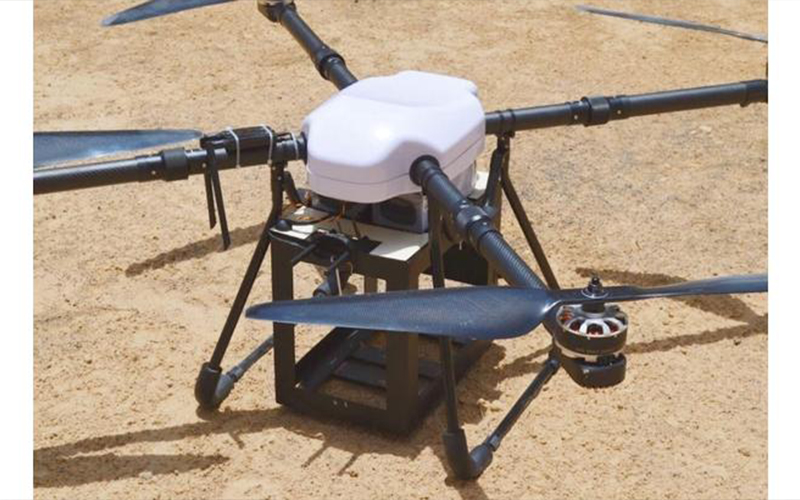 طائرة بلا طيار لتوصيل وجبات السحور