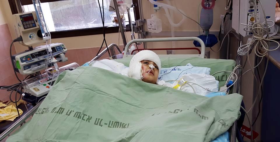 صور الطفل أحمد دوابشة من داخل